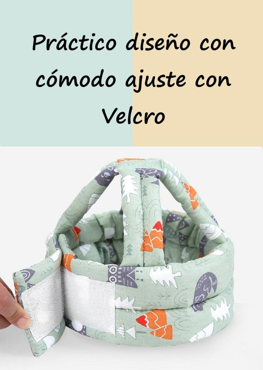 Gorro Casco Protector Contra Golpes Para Niños Y Bebes