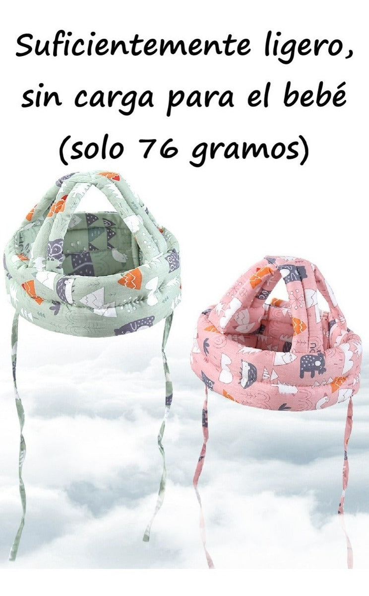 Gorro Casco Protector Contra Golpes Para Niños Y Bebes