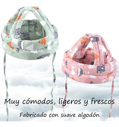 Gorro Casco Protector Contra Golpes Para Niños Y Bebes