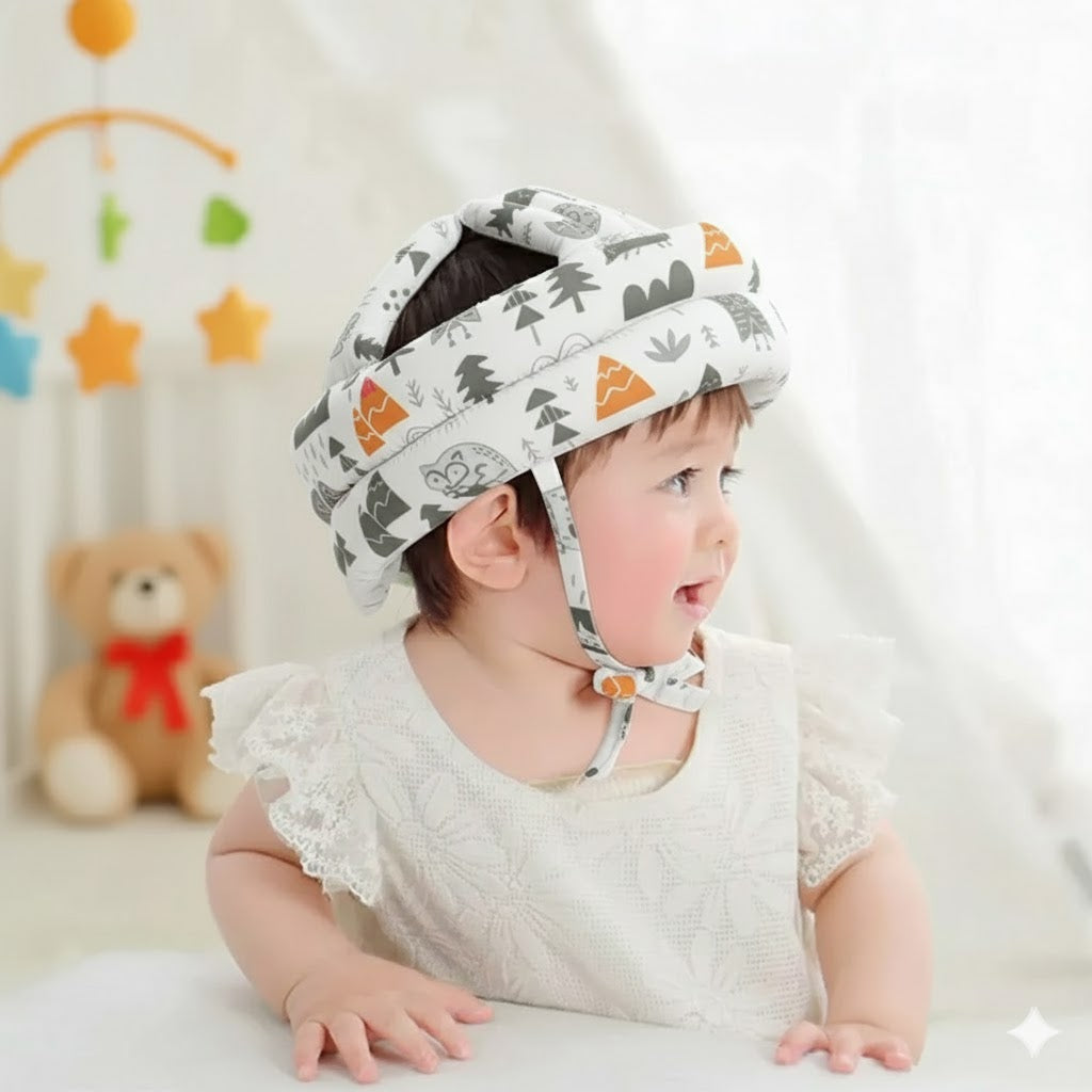 Gorro Casco Protector Contra Golpes Para Niños Y Bebes