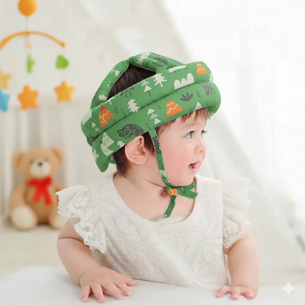 Gorro Casco Protector Contra Golpes Para Niños Y Bebes